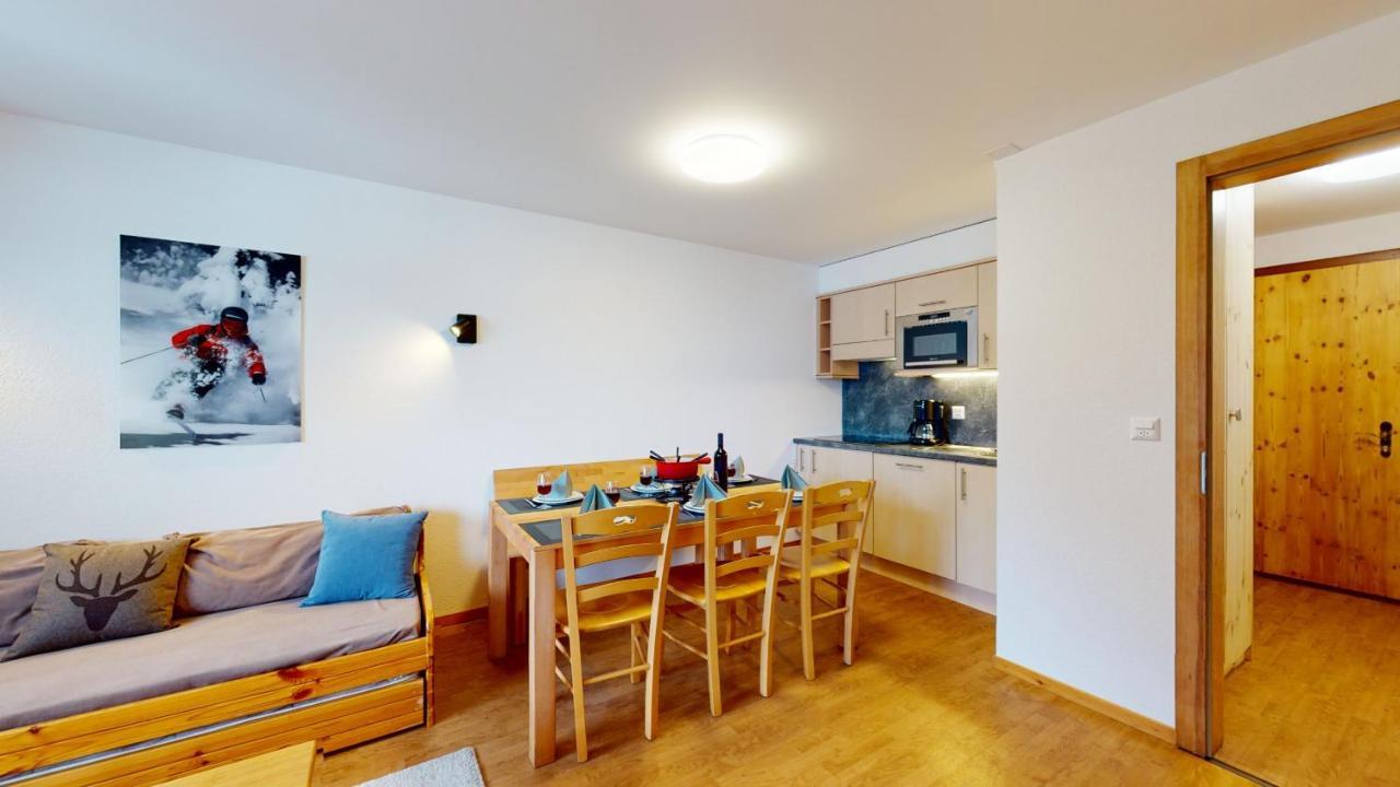 Pracondu 1 Outdoor & Fun Appartement 1 Chambre Superieur Avec Balcon By Alpvision Residences Nendaz Exterior foto