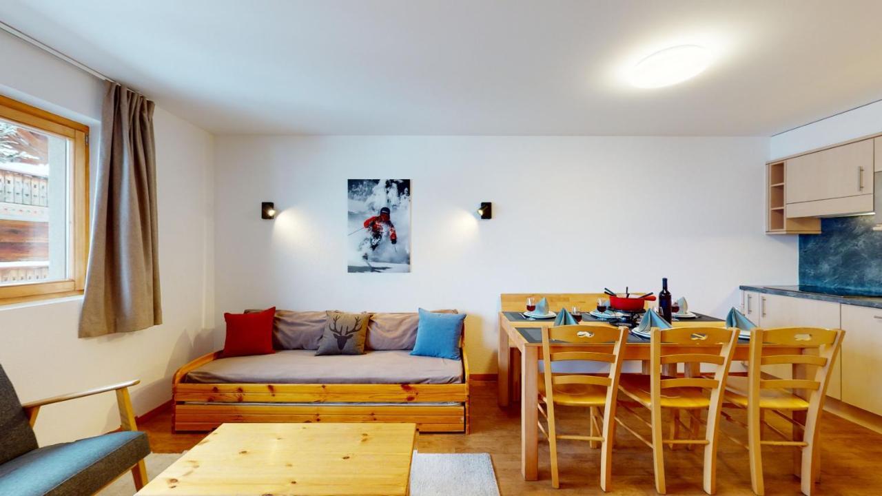 Pracondu 1 Outdoor & Fun Appartement 1 Chambre Superieur Avec Balcon By Alpvision Residences Nendaz Exterior foto